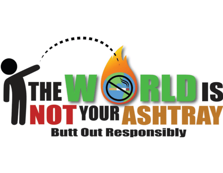 The World Is Not Your Ashtray Logo