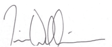 Signature of Tim Wilkinson, Fire Chief