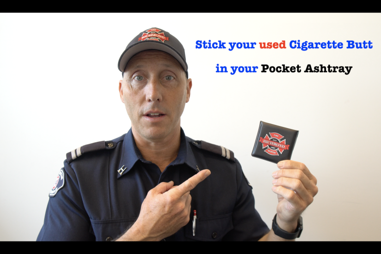 Stick it, Don’t Flick it…. The World is Not Your Ashtray